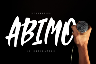 Abimo: A Script Handwritten Font for Playful, Authentic Branding