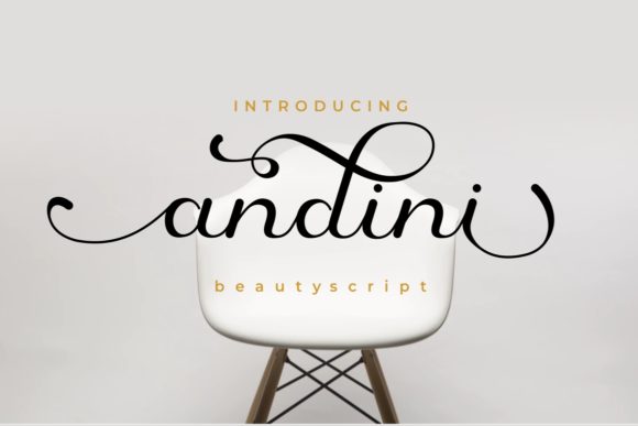 Andini: Elegant Script Handwritten Font for Digital Branding