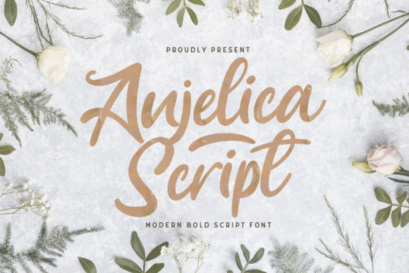 Anjelica: A Flowing Handwritten Font for Thoughtful Design