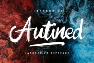 Autined: A Script Handwritten Font That Elevates Your Brand