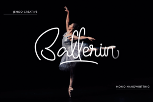 Ballerin Script Handwritten Font for Creative Makers