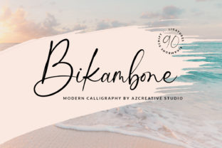 Bikambone: Elegant Script Handwritten Font for Brand Campaigns