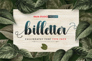 Billetter: A Script Handwritten Font for Thoughtful Editorial Design