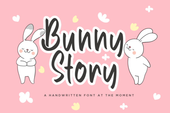 Bunny Story Handwritten Font for Makers