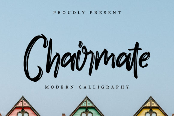 Chairmate: A Script Handwritten Font for Authentic Branding