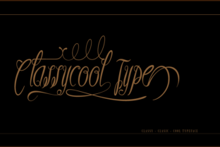 Classycool: A Classy and Elegant Handwritten Font for Editorial Design