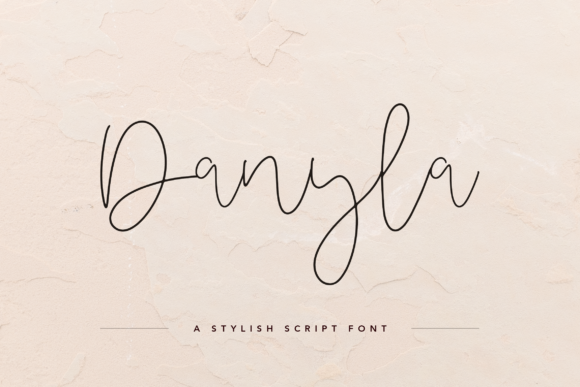 Danyla: A Timeless Script Handwritten Font for Digital Branding