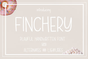 Finchery Script Handwritten Font for Crafters & Sellers