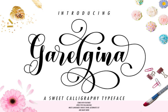 Garelgina: Elegant Script Handwritten Font for Small Business Branding