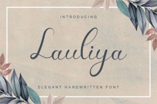 Lauliya: A Versatile Script Handwritten Font for Designers