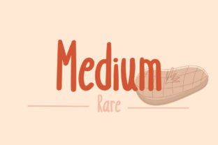 Medium Rare: A Script Handwritten Font That Feels Like Your Best Creative Idea