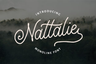 Nattalie: A Sweet Script Handwritten Font for Thoughtful Design