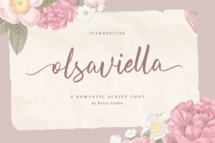 Olsaviella: A Sweet Script Handwritten Font for Small Business Branding