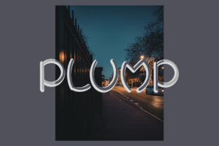 Plump: A Friendly Script Handwritten Font for Editorial Design