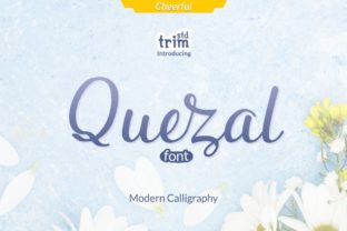 Quezal: A Script Handwritten Font That Feels Like a Smile on the Page