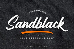 Sandblack: A Script Font That Elevates Every Design Moment