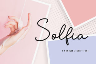 Solfia: A Sweet & Cute Handwritten Font for Makers
