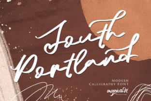 South Portland Script Handwritten Font for Crafters