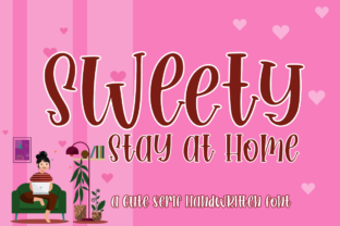 Sweety Stay at Home Font for Authentic Brand Personality