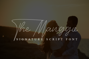 The Manggo: A Script Handwritten Font for Creative Crafters