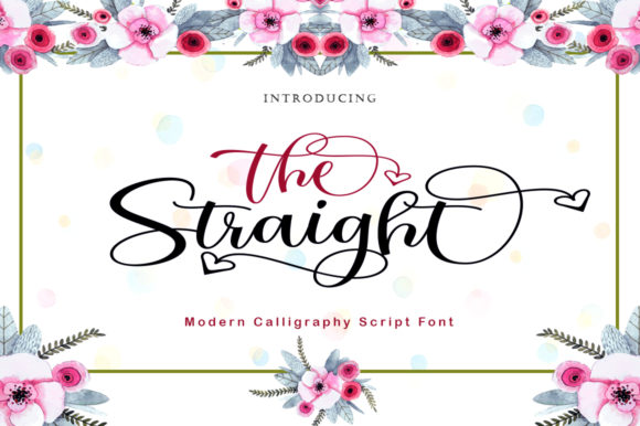 The Straight Handwritten Font for Authentic Brand Identity