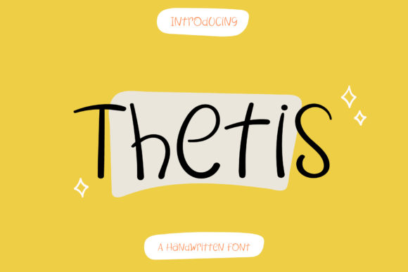 Thetis: A Script Handwritten Font for Modern Web Design