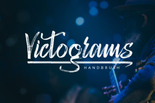 Victograms: A Script Handwritten Font with Gentle Authenticity