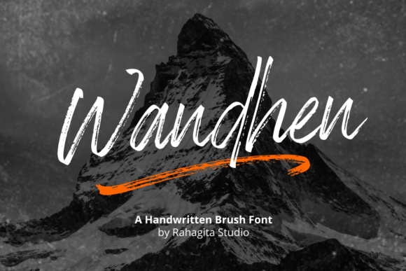 Wandhen Script Handwritten Font for Crafters & Sellers